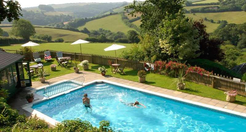 cottage with private swimming pool lake district